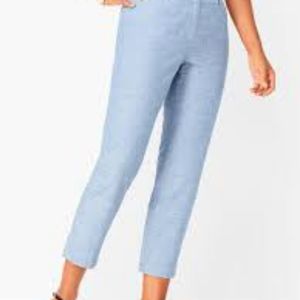 Talbot Chambray Crop pant